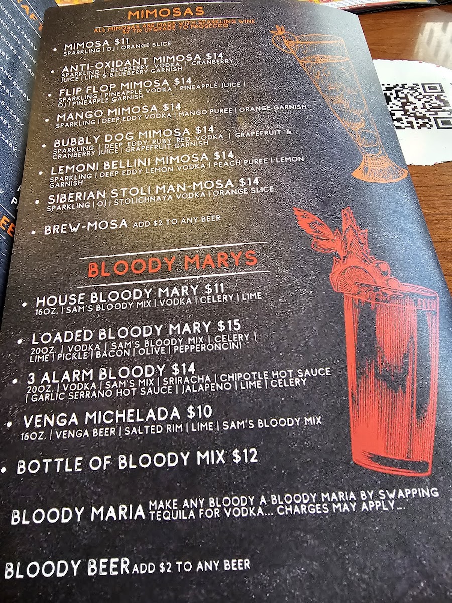 Sam's No. 3 Menu - Image 5